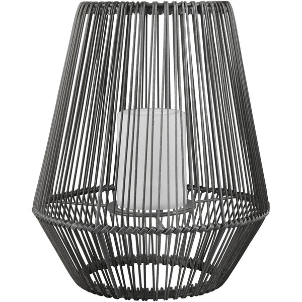 HLW LED LED Tafellamp met Sensor, Ovale Stoffen Kap en Spatwaterdicht IP44 - Zonne-energie