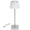 Dimbare draadloze RGB LED vloerlamp en wandlamp 4W met 400 lumen en instelbare kleurtemperatuur