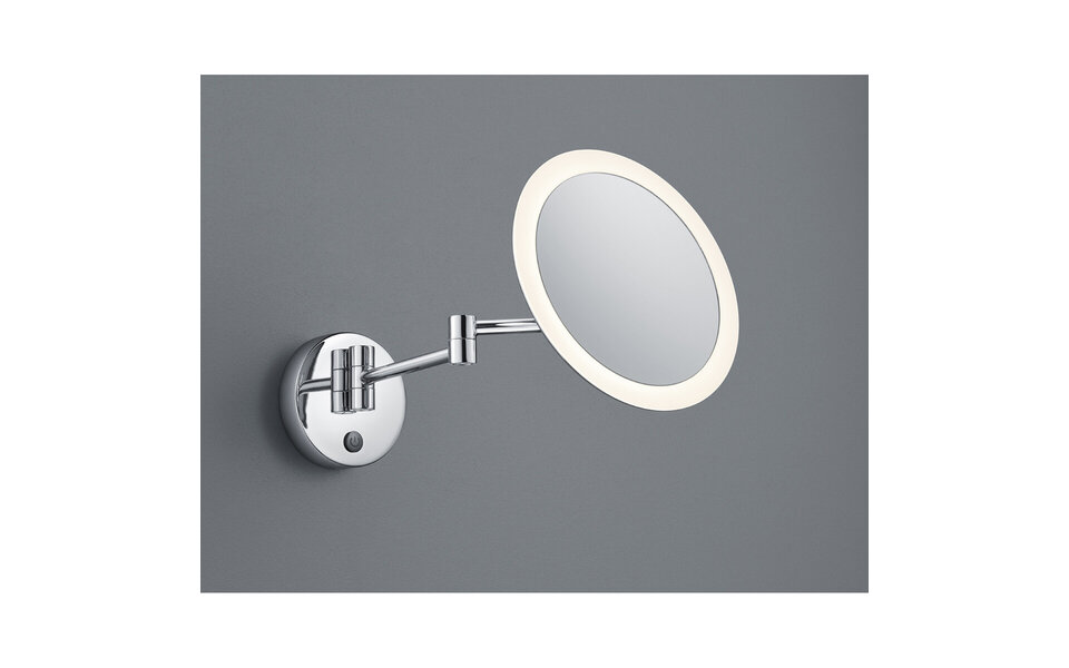 HLW LED LED Mirror Ø21cm | 3W Warm White 3000K | 3x Magnification | IP44