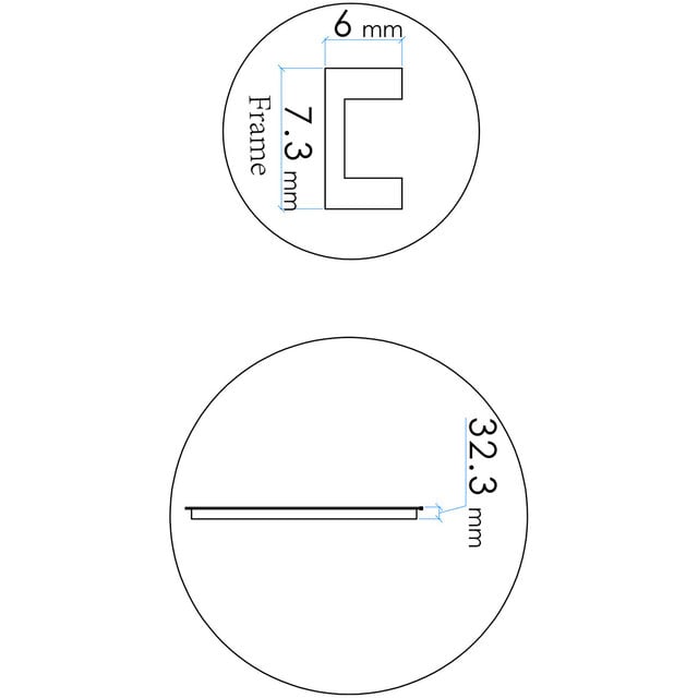 Wiesbaden LED Spiegel 100cm | 24W | Mat Zwart | Dimbaar & Touch Wiesbaden LED Spiegel 100cm | 24W | Mat Zwart | Dimbaar & Touch