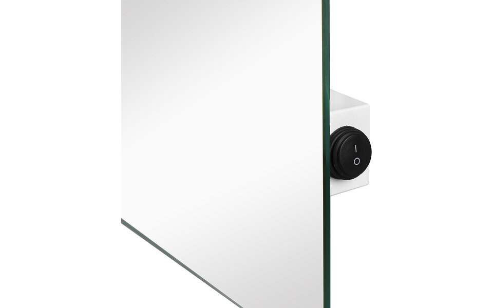 HLW LED LED Spiegel 70x50cm | 18W | 3000-4000K | IP44 Chroom HLW LED LED Spiegel 70x50cm | 18W | 3000-4000K | IP44 Chroom