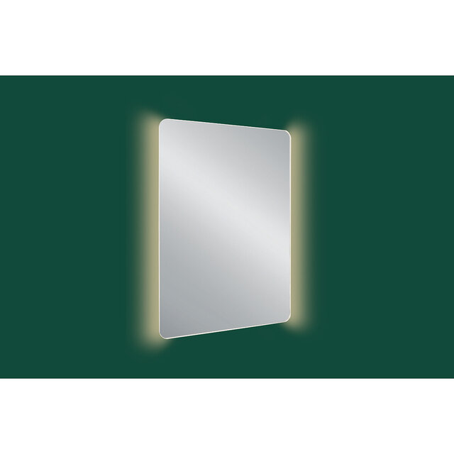 HLW LED LED Spiegel 70x50cm | 18W | 3000-4000K | IP44 Chroom HLW LED LED Spiegel 70x50cm | 18W | 3000-4000K | IP44 Chroom