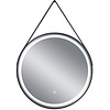 LED Spiegel 60cm | 15W | Zwart | Touch | 3000-4000K | Rond LED Spiegel 60cm | 15W | Zwart | Touch | 3000-4000K | Rond
