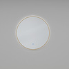 LED Spiegel 100cm | Dimbaar 110–240V | Messing, Touch