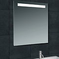 LED Mirror 60x80cm | 6W | 6400K Daylight | Adjustable