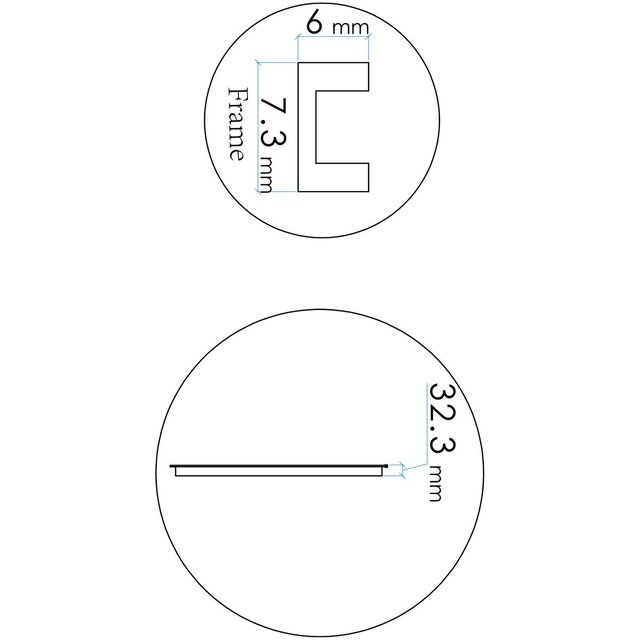 Wiesbaden LED Spiegel 100cm | 30W | Dimbaar 3000-6500K | Messing