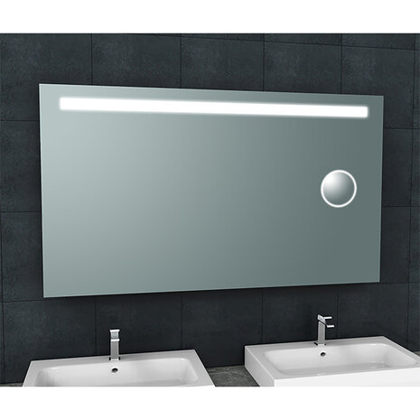 LED Spiegel 140x80cm | 40W | Neutraal licht | Anti-condens