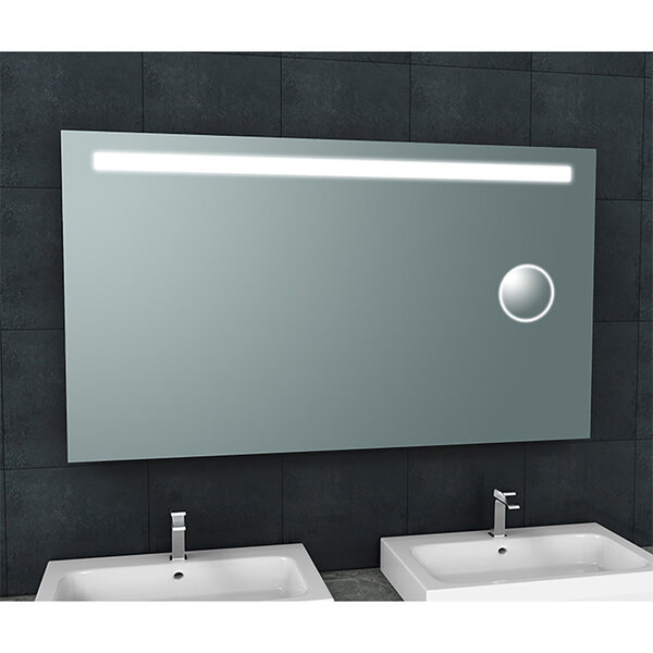 Wiesbaden LED Spiegel 140x80cm | 40W | Neutraal licht | Anti-condens