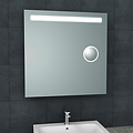 LED Mirror 80x80cm | 20W | Warm White | IP44 & Shaving Mirror LED Mirror 80x80cm | 20W | Warm White | IP44 & Shaving Mirror