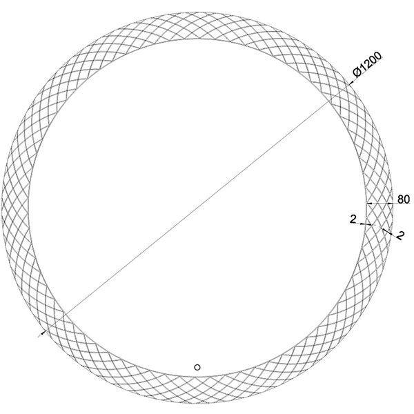 Wiesbaden LED Spiegel 120cm | 15W | Dimbaar & Touch | 2800-6400K | Rond Wiesbaden LED Spiegel 120cm | 15W | Dimbaar & Touch | 2800-6400K | Rond