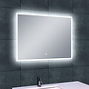 LED Spiegel 80x60cm | 20W | 6400K | Dimbaar & Verwarmd Verlichting per ruimte