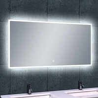 LED Mirror 120x60cm | 20W | 6400K | Dimmable & Heated LED Mirror 120x60cm | 20W | 6400K | Dimmable & Heated