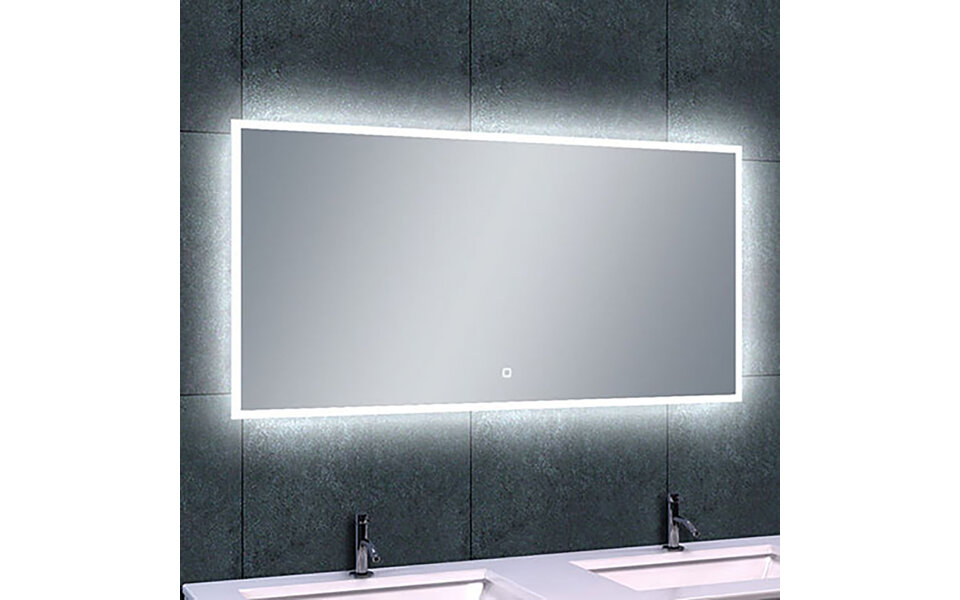 Wiesbaden LED Mirror 120x60cm | 20W | 6400K | Dimmable & Heated
