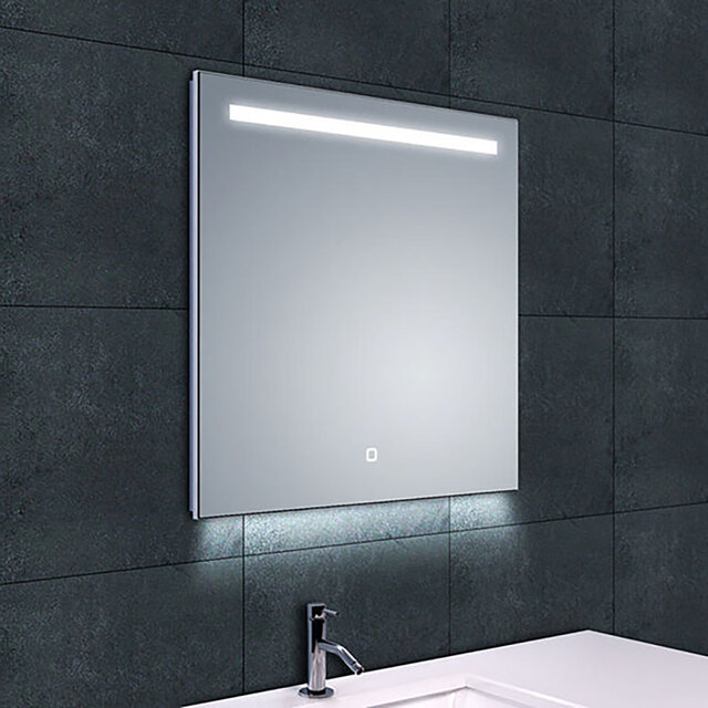 LED Spiegel 60x60cm | 6W | 3000–6400K | Dimbaar & Verwarming Verlichting per ruimte