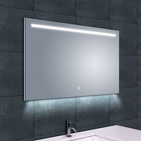 LED Spiegel 100x60cm | 15W | 3000-6400K | Dimbaar & Touch LED Spiegel 100x60cm | 15W | 3000-6400K | Dimbaar & Touch