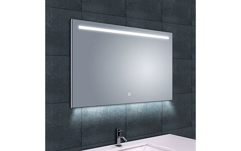 Wiesbaden LED Mirror 100x60cm | 15W | 3000-6400K | Dimmable & Touch