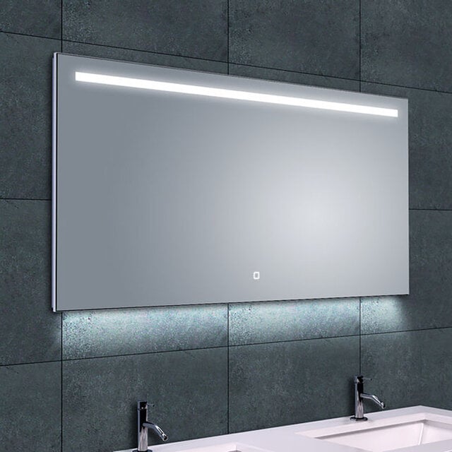 LED Spiegel 120x60cm | 15W | Dimbaar 3000–6400K | Verwarming Verlichting per ruimte
