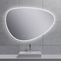 LED Mirror 100cm 15W 2800–6400K Dimmable Heating Oval