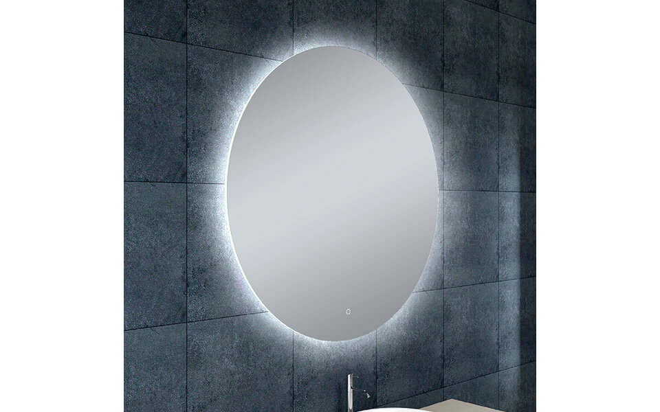 Wiesbaden LED Mirror 100cm 20W | 2700-6400K | Heating | Anti-condensation