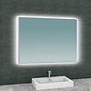 LED Mirror 100x80cm | 2700–6400K | Dimmable & Heating