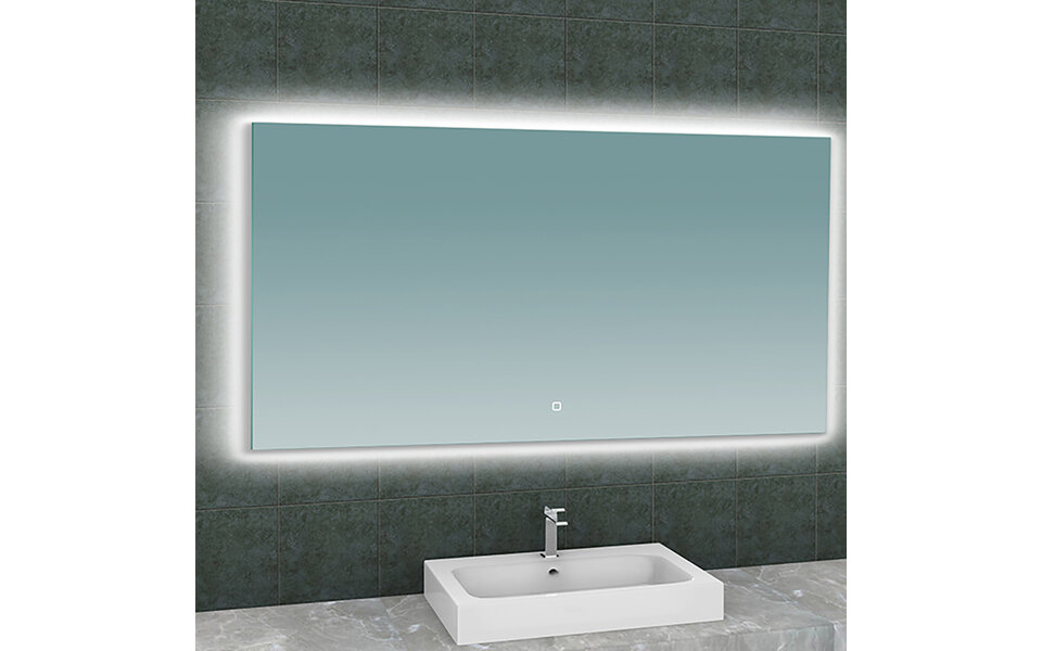 Wiesbaden LED Mirror 140x80 | Dimmable 2700–6400K | Anti-condensation & Touch