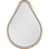 LED Spiegel 60x80cm | 20W | Goud | IP44 | 3000/4000K Verlichting per ruimte