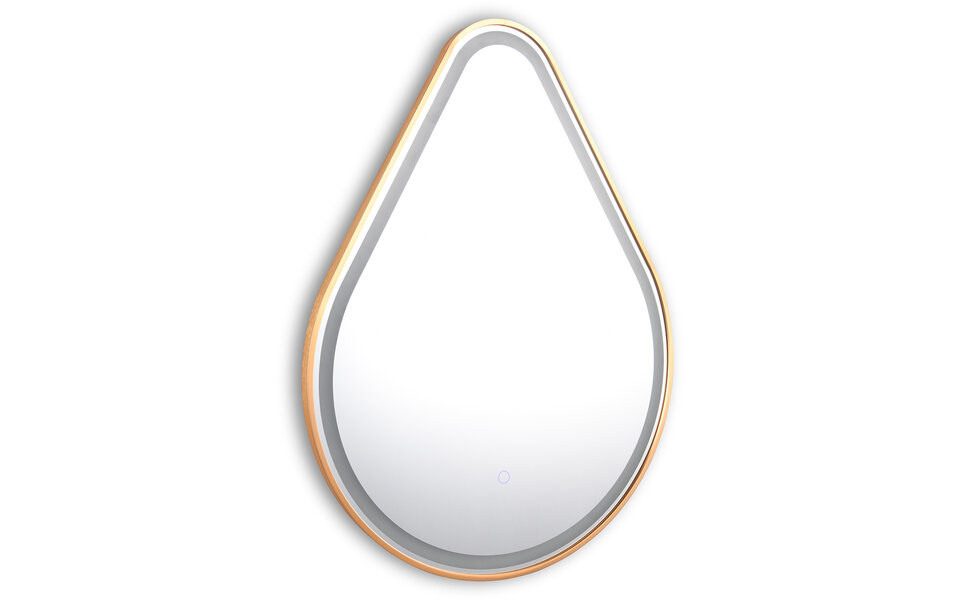 HLW LED LED Mirror 60x80cm | 20W | Gold | IP44 | 3000/4000K