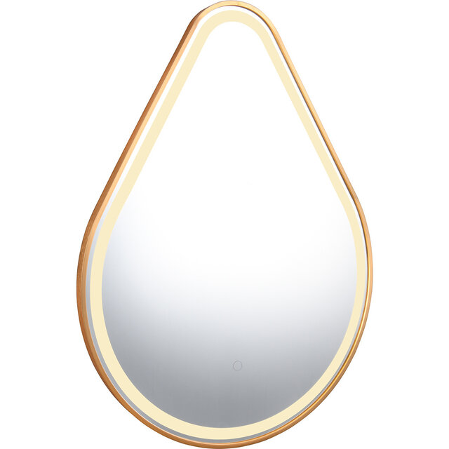 HLW LED LED Mirror 60x80cm | 20W | Gold | IP44 | 3000/4000K