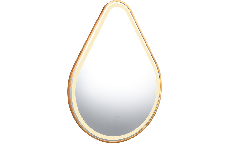 HLW LED LED Mirror 60x80cm | 20W | Gold | IP44 | 3000/4000K