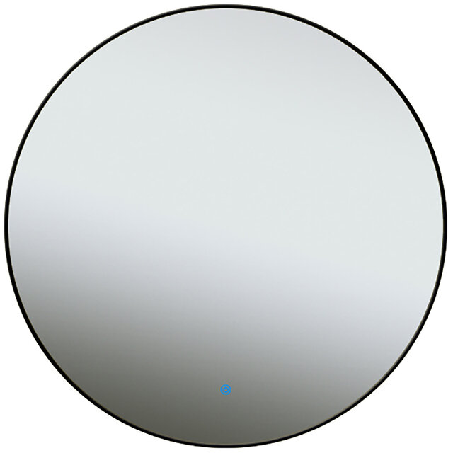 HLW LED LED Mirror 40cm | Black | Dimmable, Heated & Touch
