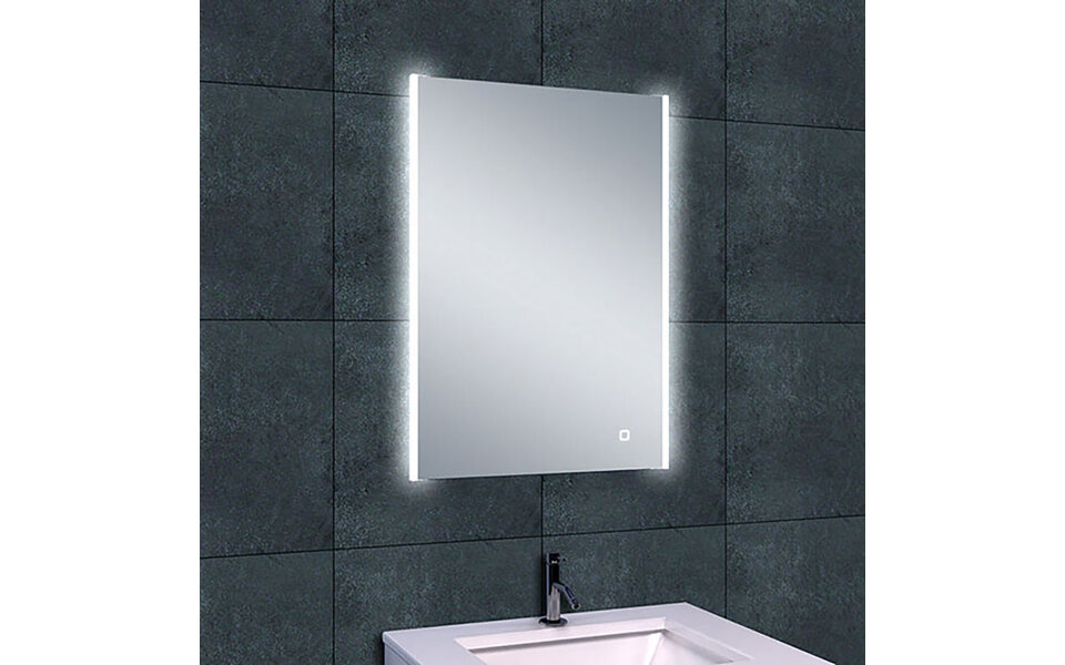 Wiesbaden LED Mirror 52x70cm | 15W | Aluminum | Dimmable | Heating | Sensor Wiesbaden LED Mirror 52x70cm | 15W | Aluminum | Dimmable | Heating | Sensor