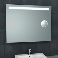 LED Mirror 100x80 cm | 24W | Natural white | Shaving mirror LED Mirror 100x80 cm | 24W | Natural white | Shaving mirror