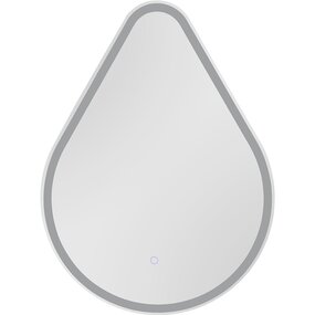 LED Spiegel 60x80cm | 20W | Zwart | IP44, 3000-4000K LED Spiegel 60x80cm | 20W | Zwart | IP44, 3000-4000K