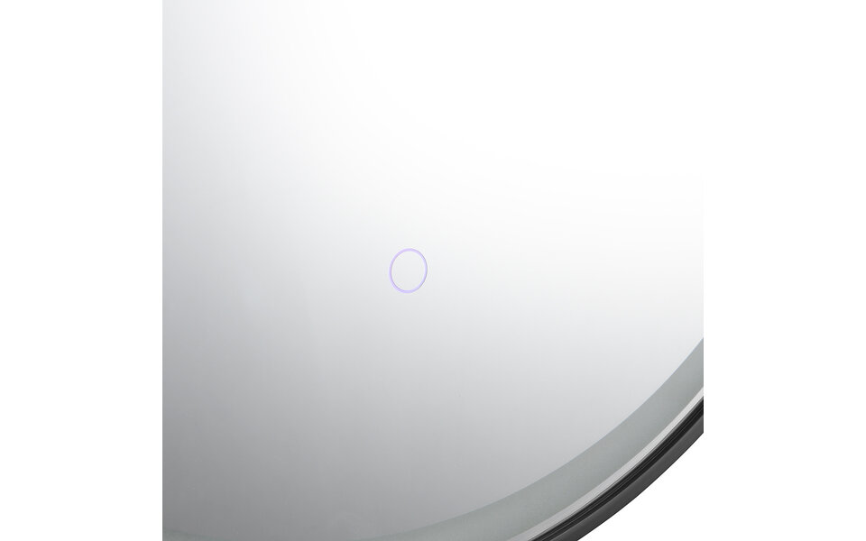 HLW LED LED Spiegel 60x80cm | 20W | Zwart | IP44, 3000-4000K