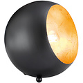 LED Table Lamp - Trion Blinky - E14 Fitting - Round - Matte Black - Aluminum