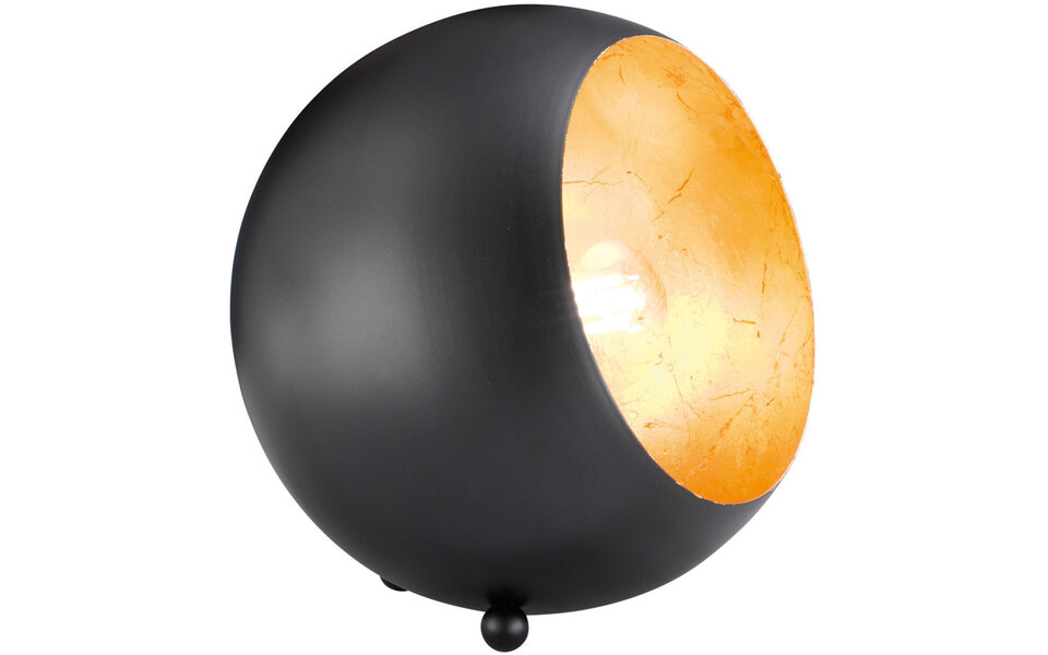 HLW LED LED Table Lamp - Trion Blinky - E14 Fitting - Round - Matte Black - Aluminum