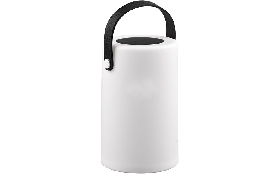 HLW LED Waterdichte LED Tafellamp met USB & Solar, RGBW kleuren, ronde witte