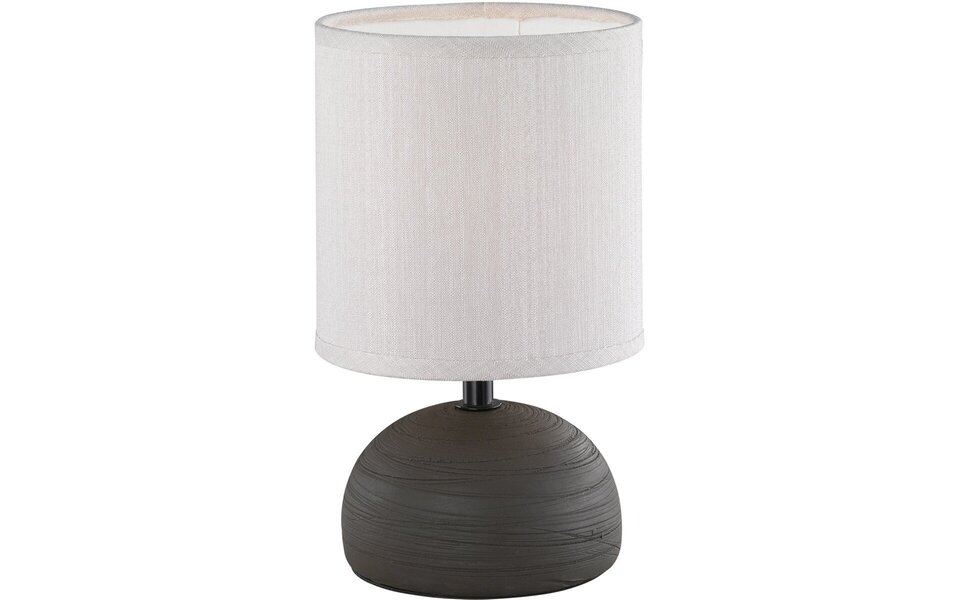 HLW LED LED Table Lamp - Table Lighting - Trion Lucifer - E14 Fitting - Round - Matte Brown - Ceramic HLW LED LED Table Lamp - Table Lighting - Trion Lucifer - E14 Fitting - Round - Matte Brown - Ceramic