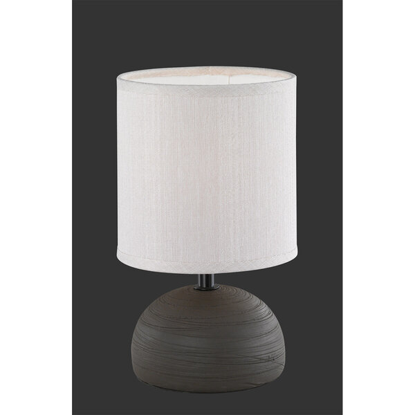 HLW LED LED Tafellamp Mat Bruin - Ronde & Met E14 Fitting HLW LED LED Tafellamp Mat Bruin - Ronde & Met E14 Fitting