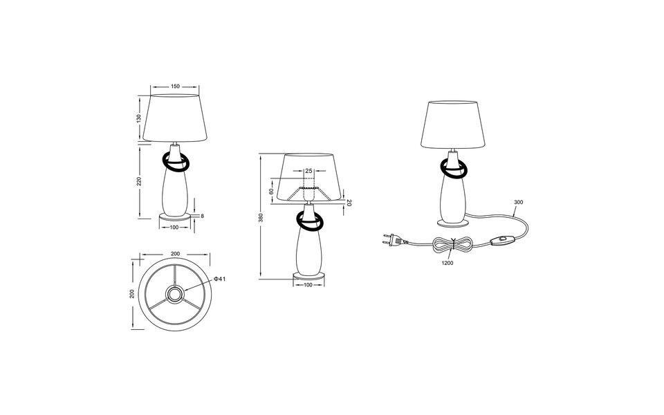 HLW LED LED Tafellamp - Tafelverlichting - Trion Talos - E14 Fitting - Rond - Mat Goud - Keramiek HLW LED LED Tafellamp - Tafelverlichting - Trion Talos - E14 Fitting - Rond - Mat Goud - Keramiek