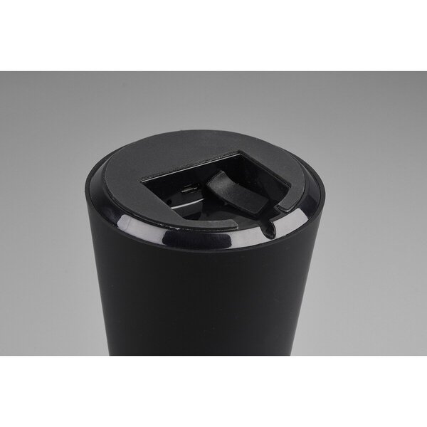 HLW LED Dimbare LED Tafellamp met USB Oplaadfunctie - Mat Zwart, Warm Wit 3000K, Spatwaterdicht IP44 HLW LED Dimbare LED Tafellamp met USB Oplaadfunctie - Mat Zwart, Warm Wit 3000K, Spatwaterdicht IP44