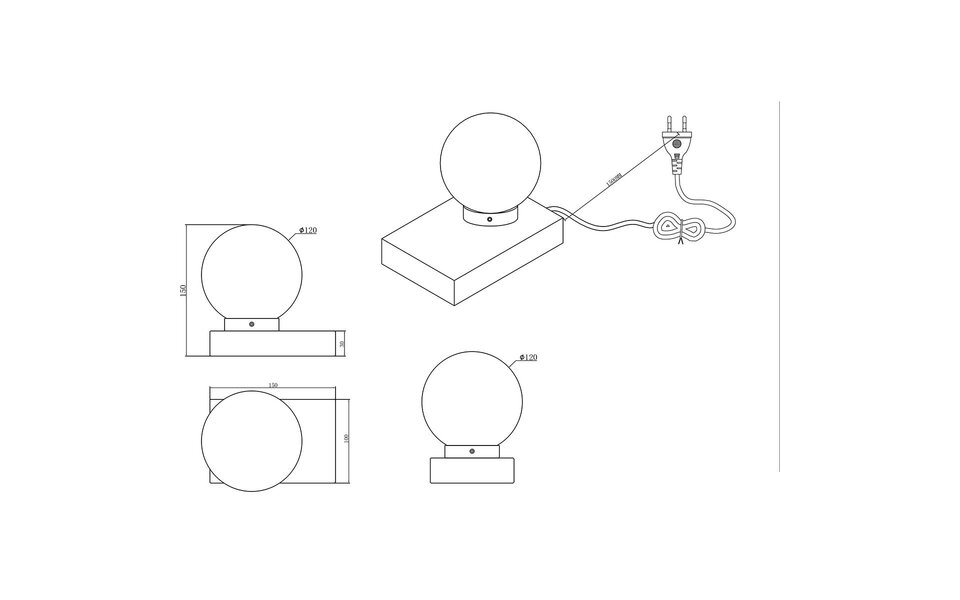 HLW LED LED Table Lamp - Table Lighting - Trion Ivar - E14 Fitting - Round - Matte Nickel - Metal HLW LED LED Table Lamp - Table Lighting - Trion Ivar - E14 Fitting - Round - Matte Nickel - Metal