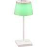 HLW LED Dimmable LED Table Lamp Trion Sansy - RGBW, Splashproof IP44, Rechargeable & Touch Dimmer