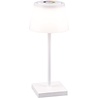 HLW LED Dimmable LED Table Lamp Trion Sansy - RGBW, Splashproof IP44, Rechargeable & Touch Dimmer