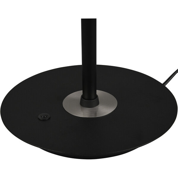 HLW LED Dimbare LED Tafellamp Trion Monzino - 12W - Ronde  - Mat Zwart