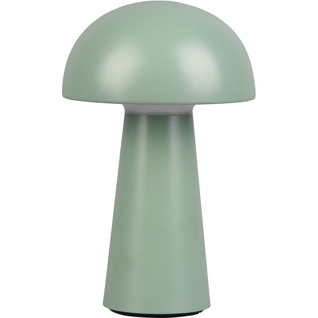 Ronde groene LED tafellamp 2W met 180 lumen warm wit licht IP44 geschikt voor vochtige ruimtes