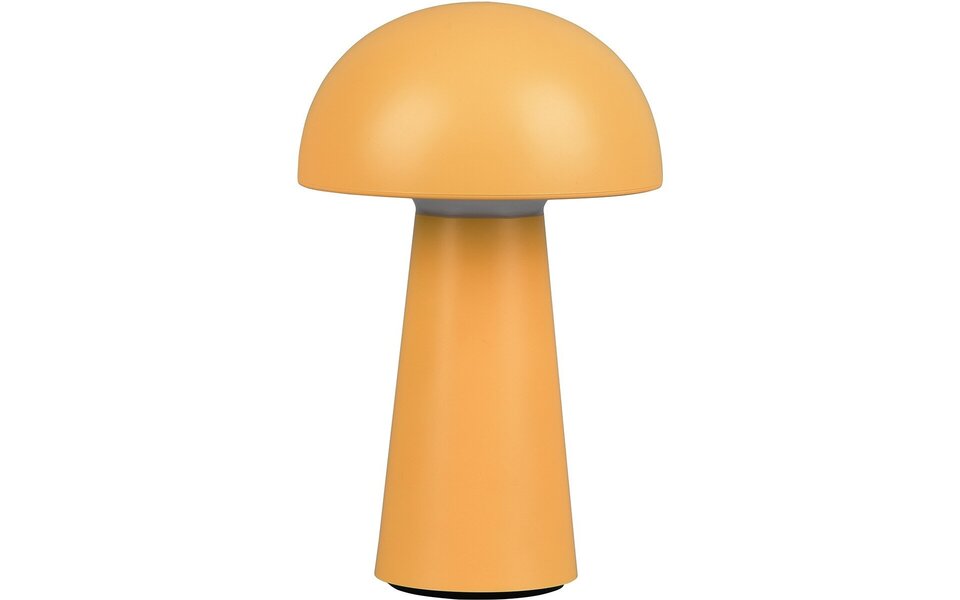 HLW LED Trion Lenio Dimbare LED Tafellamp 2W - USB Oplaadbaar, Warm Wit 3000K, IP44 Spatwaterdicht, Mat Oranje