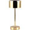 HLW LED LED Table Lamp - Trion Feli - 1.5W - Warm White 3000K - Rechargeable Batteries - Polished Brass - Metal