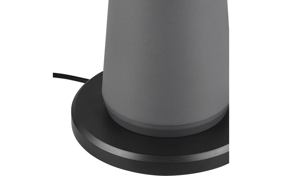 HLW LED LED Tafellamp - Trion Lungo - 2W - Aanpasbare kleur - Oplaadbare batterijen - Antraciet - Gegoten Aluminium HLW LED LED Tafellamp - Trion Lungo - 2W - Aanpasbare kleur - Oplaadbare batterijen - Antraciet - Gegoten Aluminium