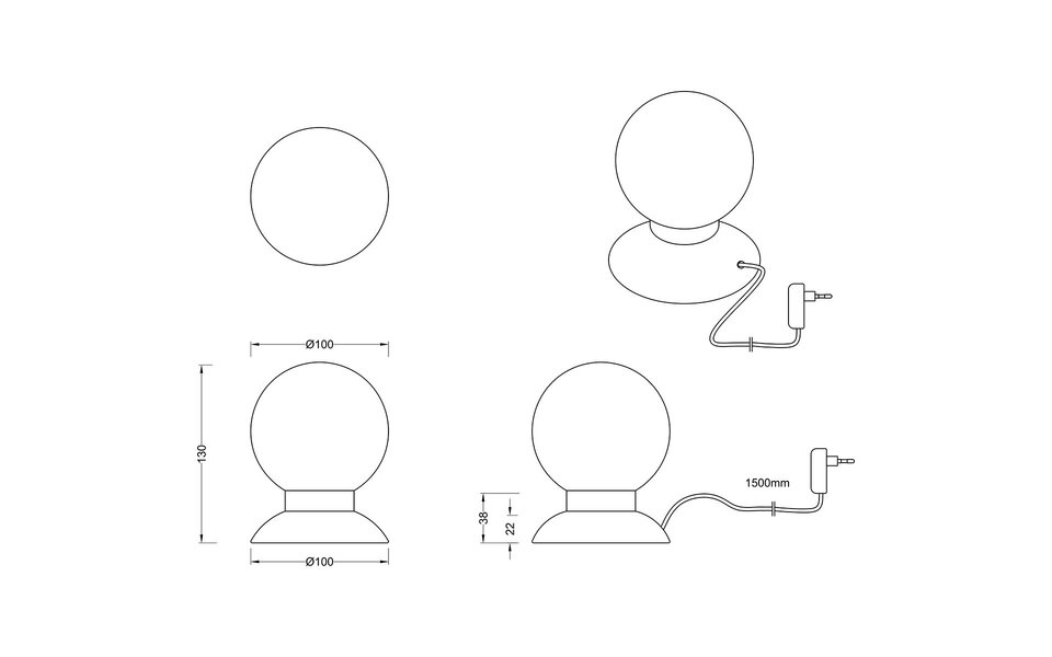 HLW LED LED Table Lamp - Trion Princy - 3W - Warm White 3000K - Dimmable - Round - Matte Nickel - Aluminum HLW LED LED Table Lamp - Trion Princy - 3W - Warm White 3000K - Dimmable - Round - Matte Nickel - Aluminum